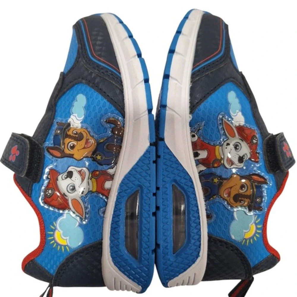 New Paw Patrol Toddler Boys' Slip-On Sneakers, Size 7  (16 cms) Color Blue New‎